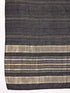 Black Cotton Blend Solid Straight Kurta Set